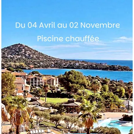 Village Cap Esterel Pierre Et En Rez De Jardin Vue -plages -parcs Aquatique - Animations -5 Piscines Dont Chauffee Au 01-novembre -parking -climatisation -formule Club דירה