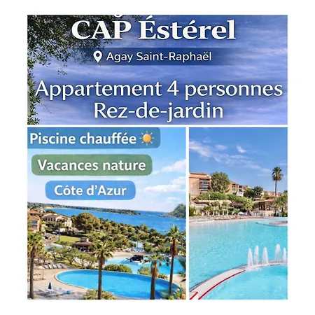 Village Cap Esterel Pierre Et En Rez De Jardin Vue -plages -parcs Aquatique - Animations -5 Piscines Dont Chauffee Au 01-novembre -parking -climatisation -formule Club 아파트 Saint-Raphaël